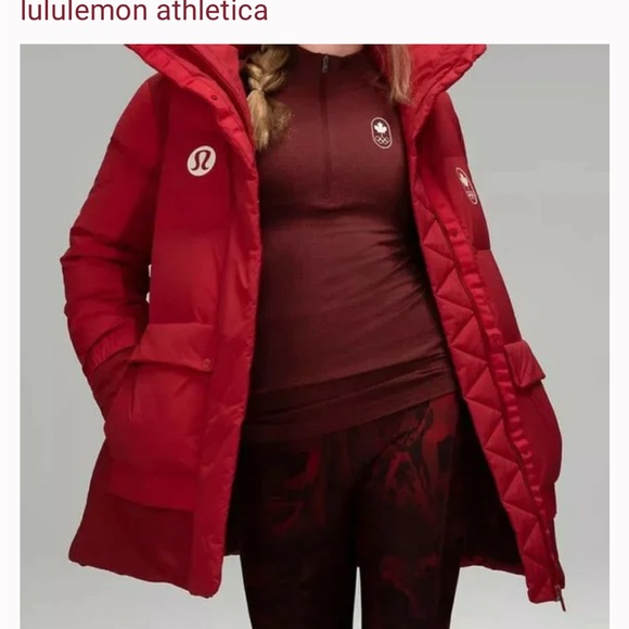 lululemon athletica Jackets & Blazers - Team Canada lululemon ski coat- NWOT- sz10